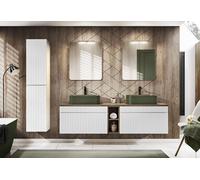 Conjunto completo para baño de 180 cm - Blanco Emblemático
