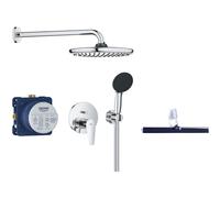 Conjunto conjunto de ducha Grohe Start Edge 25293000, escobilla limpiacristales Grohe 4067393055617
