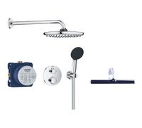 Conjunto conjunto de ducha Grohe Vitalio Start 34883000, escobilla limpiacristales Grohe 4067393055617