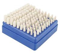 Conjunto de 100 rodillos de fieltro de lana para pulido, apto para diversas aplicaciones