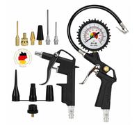 Conjunto de 13 accesorios para compresor de aire, que incluye un soplador de aire