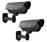 Conjunto de 2 cámaras de vigilancia impermeables para mayor seguridad