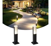 Conjunto de 2 lámparas de pie LED, 6W, 40 cm, 4000K, IP65, color