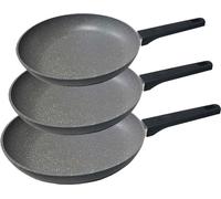 Conjunto de 3 sartenes antiadherentes Pro Performance: antiadherencia y durabilidad superiores. Marca: Gourmet Kitchen