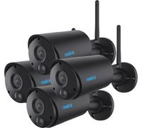 Conjunto de 4 cámaras Reolink Argus Serie B320-B, con batería y conexión Wi-Fi