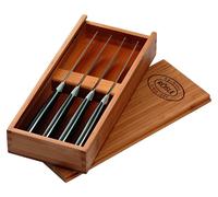 Conjunto de 4 cuchillos para carne Rösle, con estuche, modelo 18434