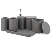 Conjunto de 6 accesorios modernos para el baño