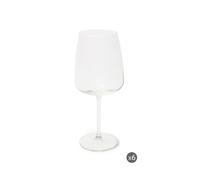 Conjunto de 6 vasos Excelsa para Barolo, capacidad de 60 cl, transparentes