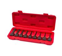 Conjunto de 9 dados de Torx largos de HBM con toma de 1/2 pulgada