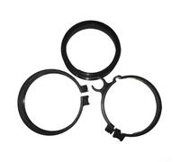 Conjunto de abrazadera de tubo compatible con BR700 BR800 BR800X BR450 BR450c, piezas robustas de soplador de hojas con anillo deslizante y abrazadera de manguera