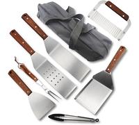 Conjunto de accesorios para parrilla de acero inoxidable para utensilios de cocina de camping