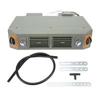 Conjunto de Acondicionador de Aire, Ajuste de Temperatura de 3 Velocidades bajo el Tablero AC para Coches Camiones RVs Campers (24V)