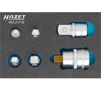 Conjunto de adaptadores Hazet 163-217/6