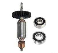 Conjunto de armadura de metal de repuesto para martillo giratorio HR2475, número de pieza 515786-8, incluye cojinetes componente de núcleo del motor negro (B)