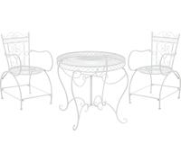 Conjunto de asientos Sheela, color blanco, marca CLP