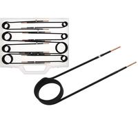 Conjunto de bobinas de inducción, planas, de 8 piezas, para calentador de inducción, modelo 2169