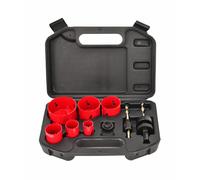 Conjunto de brocas bimetálicas awtools 8 piezas 22-64mm