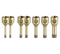 Conjunto de brocas de diamante para cerámica Metabo, para uso en seco, 7 piezas, modelo N, número de artículo 628321000