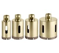 Conjunto de brocas de diamante para cerámica Metabo, sistema Dry4, 4 piezas, modelo 628319000