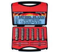 Conjunto de brocas de núcleo Metallkraft GOLD-LINE 55, modelo 38720.1332