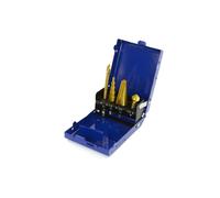 Conjunto de brocas de placa de TIN de 4 piezas HBM con conexión HEX