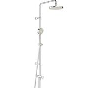 Conjunto de cabezal de ducha Hansa Basicjet, con 3 chorros, salida de 407 mm, DN 15, cromado, 1 unidad.