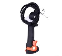 Conjunto de cable del interruptor de control del acelerador para piezas de soplador de hojas BR420 BR380 BR340 SR420, metal plástico diseñado con precisión, mango de rendimiento fiable