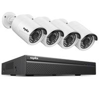 Conjunto de cámaras de seguridad - Sistema de cámaras de vigilancia - Sistema de cámaras CCTV - Cámara de seguridad para exteriores