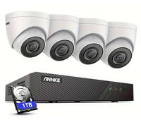Conjunto de cámaras de seguridad - Sistema de videovigilancia - Cámara de seguridad - Sistema de seguridad - Conjunto de cámaras IP