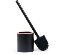 Conjunto de cepillos para inodoro Unyqoos® con mango de acero inoxidable, cabezal de cepillo de PP reemplazable y mango ergonómico antideslizante: limpieza eficaz para el inodoro con un diseño elegant