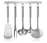 Conjunto de cucharas espumaderas WMF, 6 piezas, línea Profi Plus, acero inoxidable