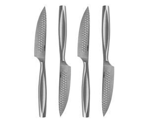 Conjunto de cuchillos para carne Boska Monaco+/ Juego de 4 unidades / Juego de cuchillos de acero inoxidable / Ideal para cortar carne, pescado y verduras / Antiadherente