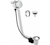 Conjunto de desagüe Bruckner con sifón, longitud de 700 mm, DN40/50, cromo