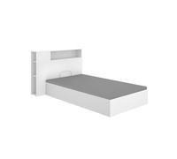 Conjunto de dormitorio ten cabecero con canapé abatible blanco 95x105x213,4 cm