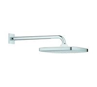 Conjunto De Ducha Con Brazo Mural 380 Mm Grohe Tempesta 250 Cube, 1 Chorro Chrome, 26687000