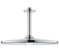 Conjunto de ducha de cabeza redonda GROHE Rainshower 310, para montaje en techo, sin limitador de flujo
