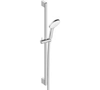 Duravit - Conjunto de alcachofa de ducha, barra y manguera, cromo UV0680001010