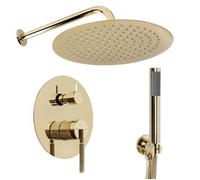 Conjunto De Ducha Empotrada Rea Js-622711g Argon Gold