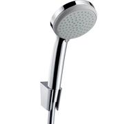 Conjunto de ducha Hansgrohe Croma 100 VArio/Porter, cromado, con manguera de ducha de 125 cm, referencia 27592000