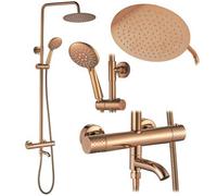 Conjunto De Ducha Lungo Diamond Copper + Termostat