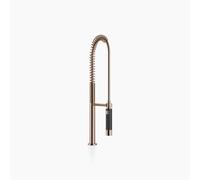 Conjunto de ducha profesional Dornbracht, roseta redonda, sistema anticalcáreo, 27799970-42, Color: bronce cepillado