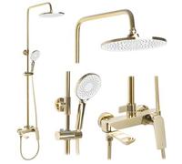 Conjunto De Ducha Rea Avalon Gold