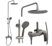 Conjunto De Ducha Rea Avalon Titanium