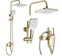 Conjunto de ducha Rea HASS Brush Gold