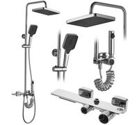 Conjunto De Ducha Rea Helix Chrom