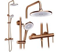 Conjunto De Ducha Rea Js-h7023brg Brush Copper