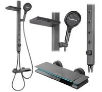 Conjunto De Ducha Rea Karl Thermostat Titanium
