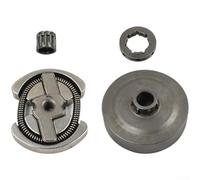 Conjunto de embrague de motosierra para modelos 137 142, kit completo con rodillo de aguja de placa conducida, ajuste de precisión, resistencia al desgaste, reemplazo directo de metal endurecido (C)