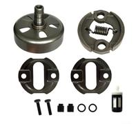 Conjunto de embrague de recortadora para FS111 FS94 FS89, repuesto de embrague de desbrozadora compatible con KM91R KM94R KM131, HL91 HL92 HL94, kit de acero 4149-160-2000 piezas (A)