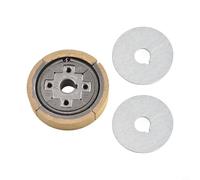 Conjunto de embrague - Para motores EH12 EH12-2D EH12-2B, compatible con Mikasa - Para generador MT-72FW, embrague de metal con junta, reemplazo de 15 mm ID 80 mm OD (1 juego)